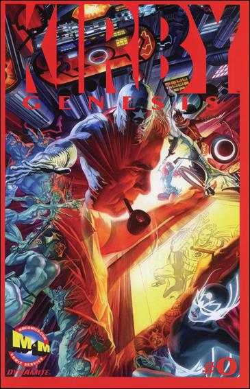 Kirby: Genesis issue 0-G Alex Ross M & M Comic Service Cover 1/1500