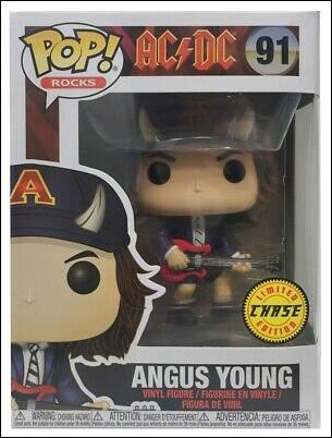 Pop! Rocks figure 91-B Angus Young (Blue Jacket Chase)