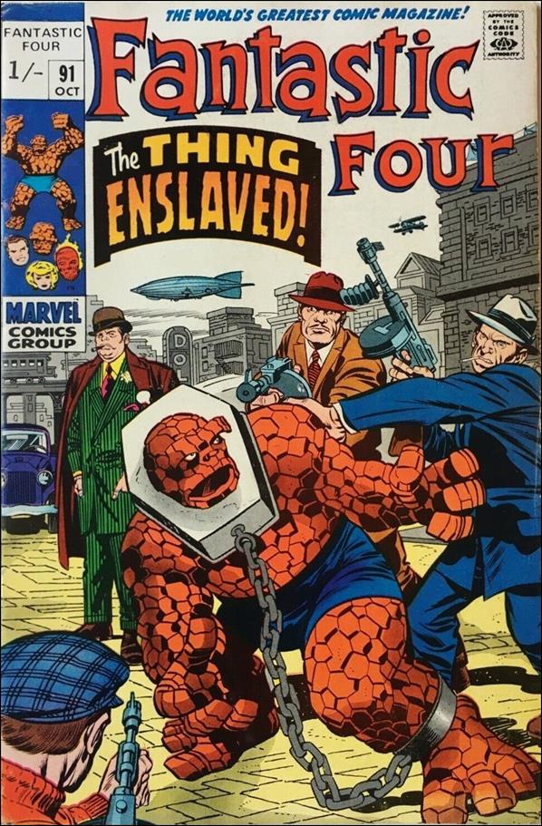 Fantastic Four (1961) issue 91-B UK Price Cover