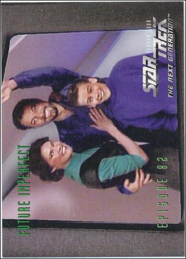 Star Trek: The Next Generation - The Episode Collection Season Three (Base Set) card 345-Z-INVALID