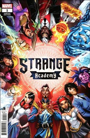 Strange Academy issue 1-D J. Scott Campbell Cover