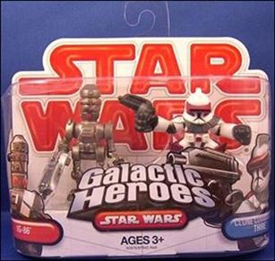 Star Wars: Galactic Heroes figure 80 IG-86 and Clone Commander Thire
