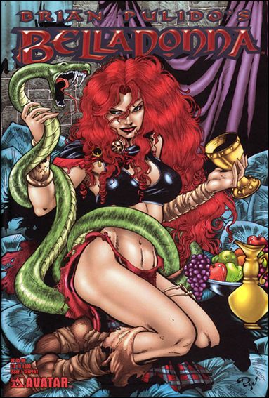 Brian Pulido's Belladonna (2004) issue 1-E Serpent Cover 1/1000