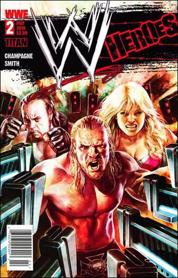 WWE Heroes issue 2-B Steve Pugh Cover