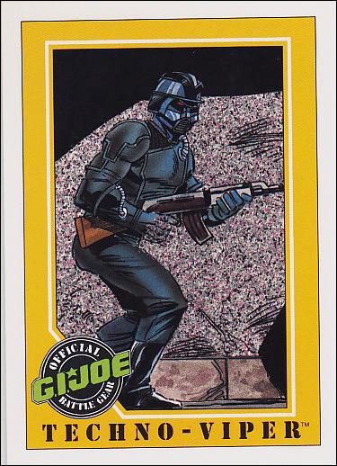 G.I. Joe (Base Set) card 76 Techno-Viper