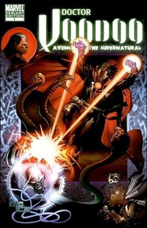 Doctor Voodoo: Avenger of the Supernatural issue 1-B Billy Tan 1:15 Cover