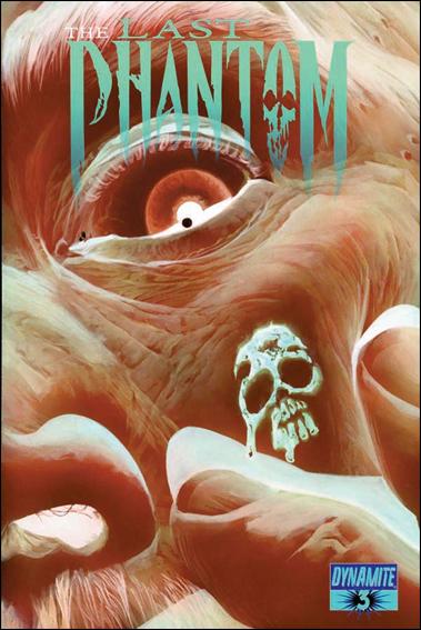 Last Phantom issue 3-B Alex Ross Negative Cover
