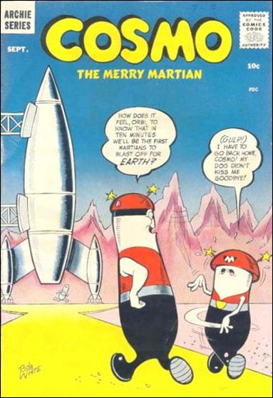 Cosmo The Merry Martian issue 1