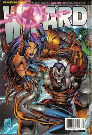 Wizard: The Guide to Comics issue 45 Marc Silvestri Cyberforce Cover