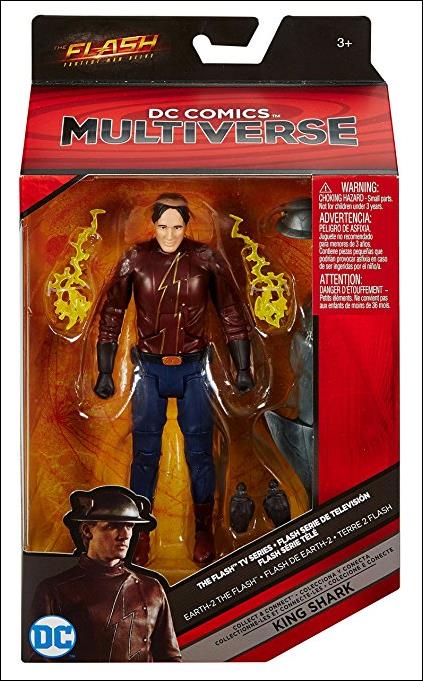DC Comics Multiverse (King Shark Series) figure 1 TV Series Earth-2 The Flash
