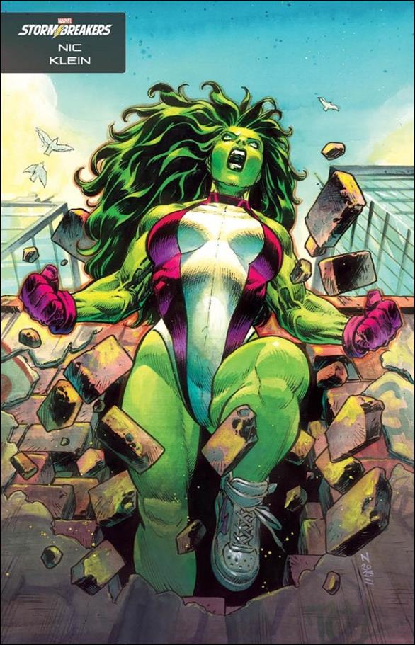 Sensational She-Hulk (2023) issue 6-D Nic Klein Stormbreakers Cover 