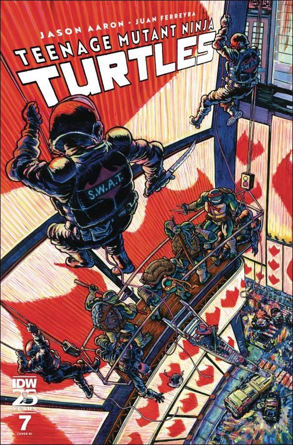 Teenage Mutant Ninja Turtles (2024) issue 7-F Victor Alpi 1:10 Cover