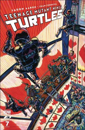 Teenage Mutant Ninja Turtles (2024) issue 7-F Victor Alpi 1:10 Cover
