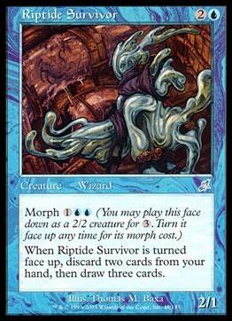 Magic the Gathering: Scourge (Base Set) card 48 Riptide Survivor