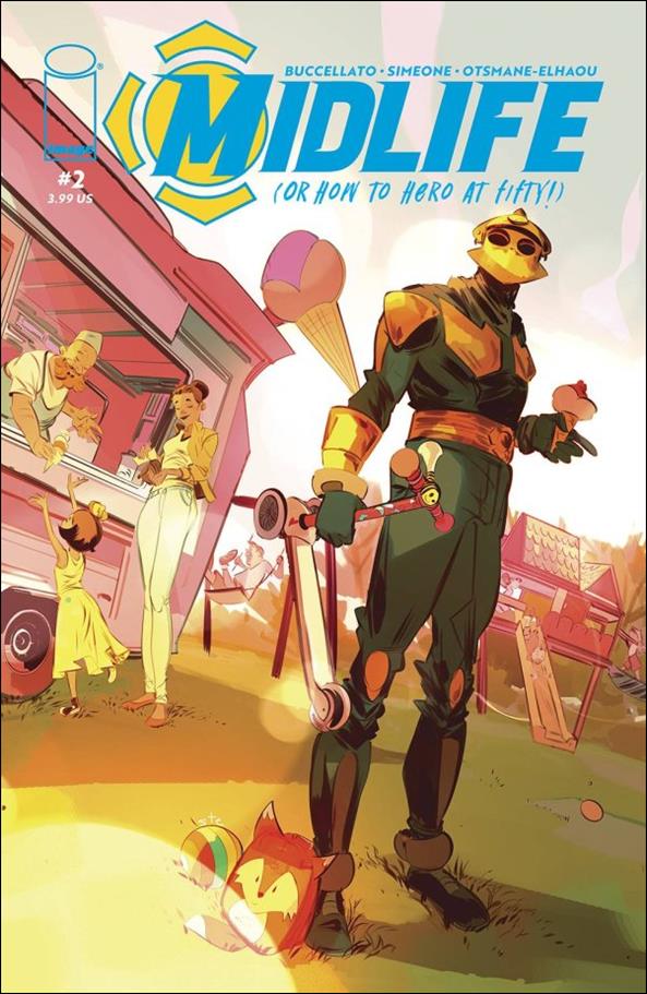 Midlife (or How to Hero at Fifty!)  issue 2 Stefano Simeone Cover