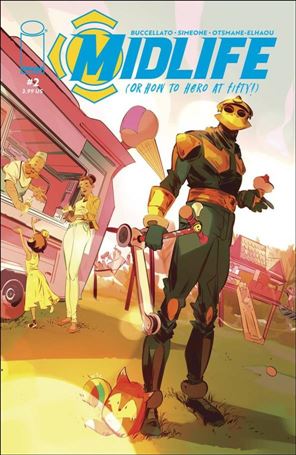 Midlife (or How to Hero at Fifty!)  issue 2 Stefano Simeone Cover