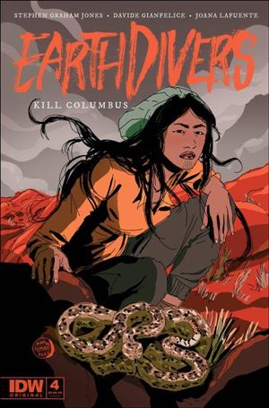 Earthdivers issue 4-B Maria Llovet Cover
