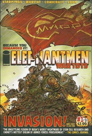 Elephantmen: War Toys Cover Image 1
