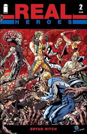 Real Heroes (2014) issue 2 Bryan Hitch Wraparound Cover