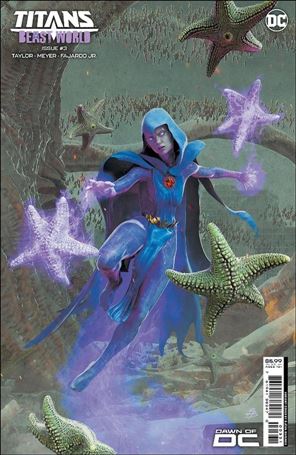 Titans: Beast World issue 3-B Björn Barends Cardstock Cover