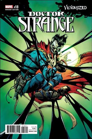 Doctor Strange (2015) issue 18-B Tess Fowler Venomized Cover