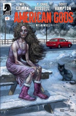 American Gods: My Ainsel issue 7 Glenn Fabry Cover