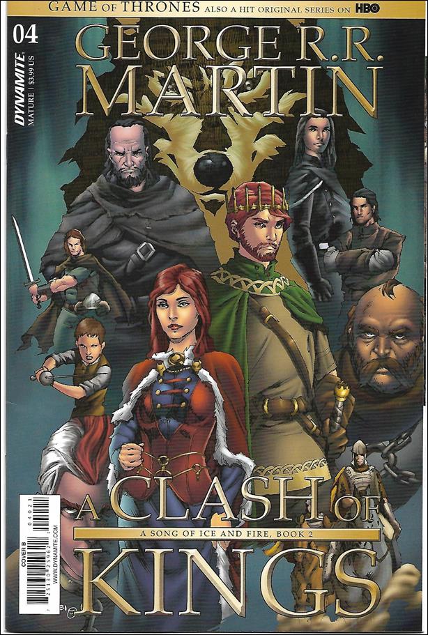 George R. R. Martin's a Clash of Kings (2017) issue 4-B Mel Rubi Subscription Cover