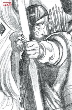 Avengers (2018/07) issue 42-F Alex Ross 1:200 Timeless Virgin Sketch Cover