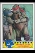 Teenage Mutant Ninja Turtles Movie (Base Set) card 93 Brotherly Love, Turtle-Style!