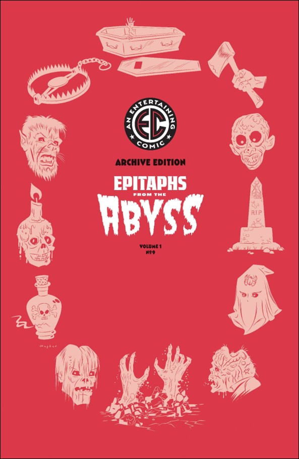 Epitaphs from the Abyss (2024) issue 9-E Rian Hughes Archive 1:50 Cover