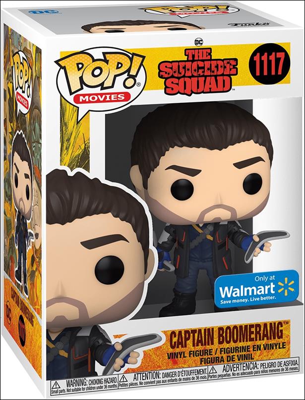 POP! Movies figure 1117 Captain Boomerang Walmart Exclusive
