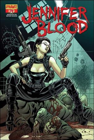 Jennifer Blood (2011) issue 14-B 1:25 Risque Cover