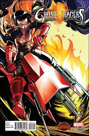Ghost Racers issue 4-B Stacey Lee 1:25 Cover
