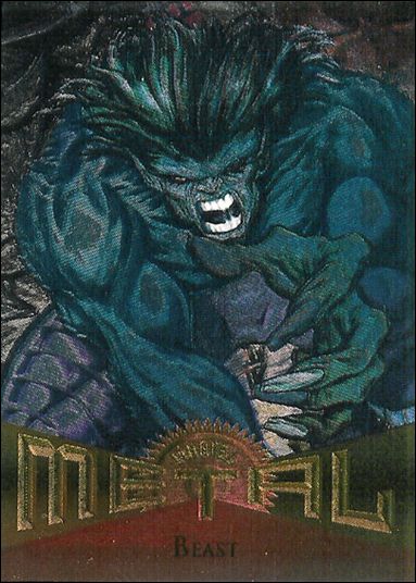 Marvel Metal (Base Set) card 1 Beast
