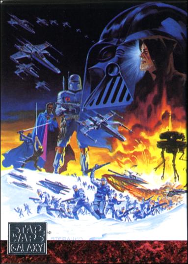 Star Wars Galaxy: Series 1 (Factory Base Set) card 80 Jim Steranko