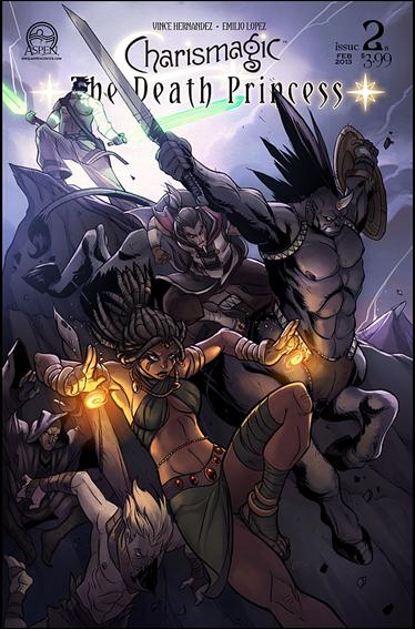 Charismagic: The Death Princess issue 2-B Emilio Lopez Cover