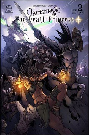 Charismagic: The Death Princess issue 2-B Emilio Lopez Cover