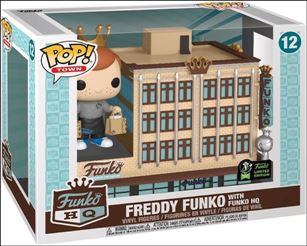 POP! Town figure 12 Freddy Funko with Funko HQ ECCC 2020