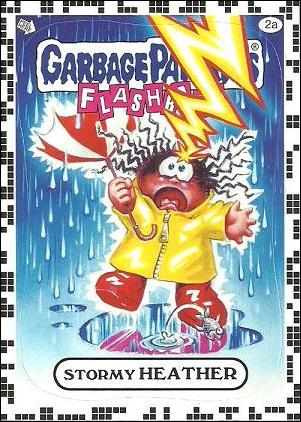 Garbage Pail Kids: Flashback Series 2 (White Border Base Set) card 2a Stormy Heather
