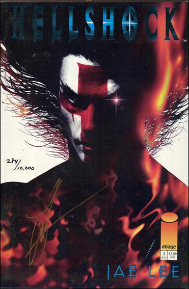 Hellshock (1994) issue 1-B Dynamic Forces (signed by Jae Lee) 1/10000