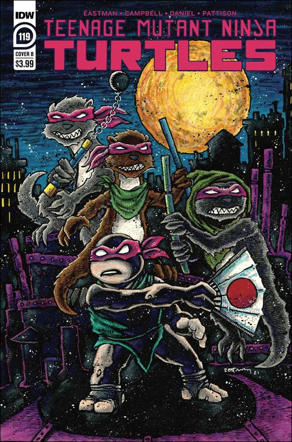 Teenage Mutant Ninja Turtles (2011) issue 119-B Kevin Eastman Cover