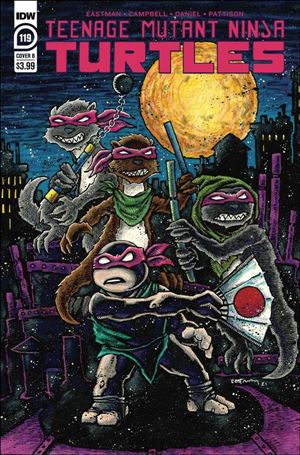 Teenage Mutant Ninja Turtles (2011) issue 119-B Kevin Eastman Cover