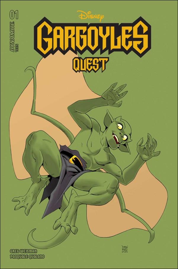 Gargoyles: Quest issue 1-K Drew Moss Foil 1:5 Cover