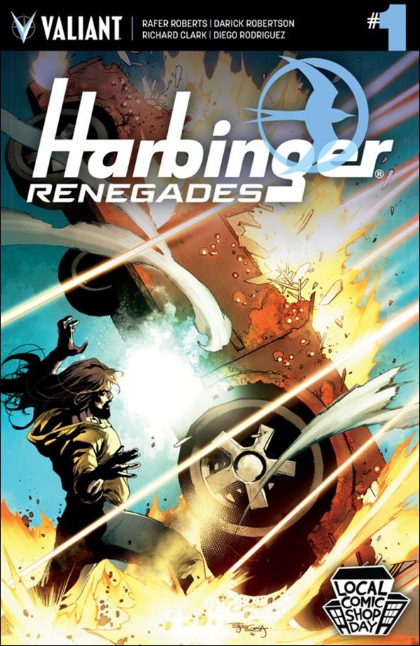 Harbinger: Renegade issue 1-K Stephen Segovia Local Comic Shop Day Cover