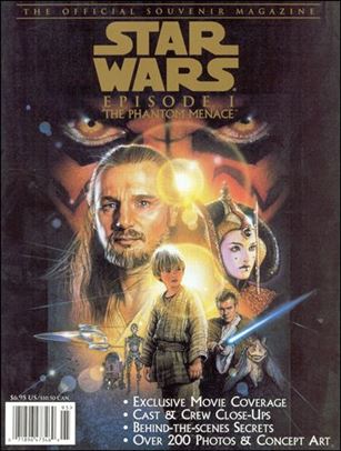 Star Wars: Episode I The Phantom Menace-Official Souvenir Magazine Cover Image 1
