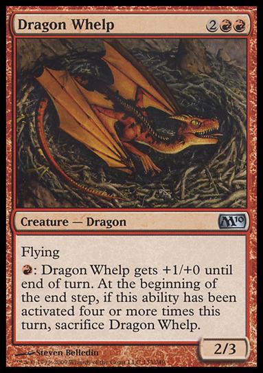 Magic the Gathering: 2010 Core Set (Base Set) card 133 Dragon Whelp