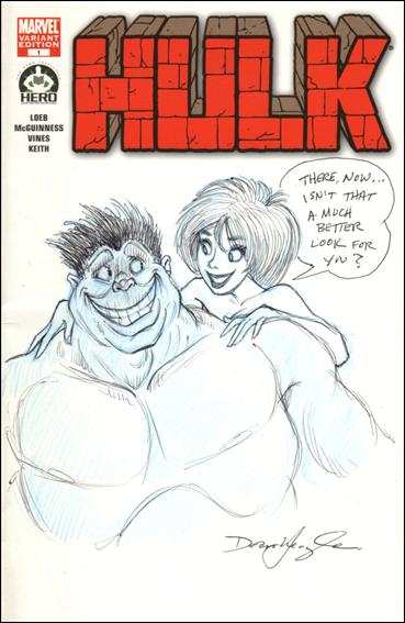 Hulk 100 (Hero Initiative) Cover Project issue 17 Dean Yeagle Cover