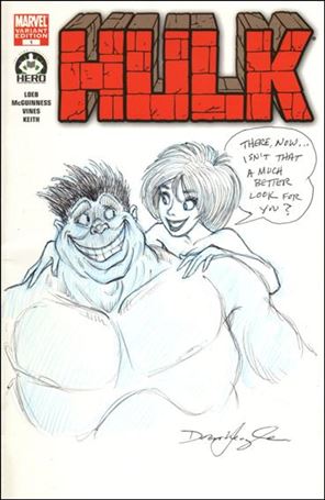 Hulk 100 (Hero Initiative) Cover Project issue 17 Dean Yeagle Cover