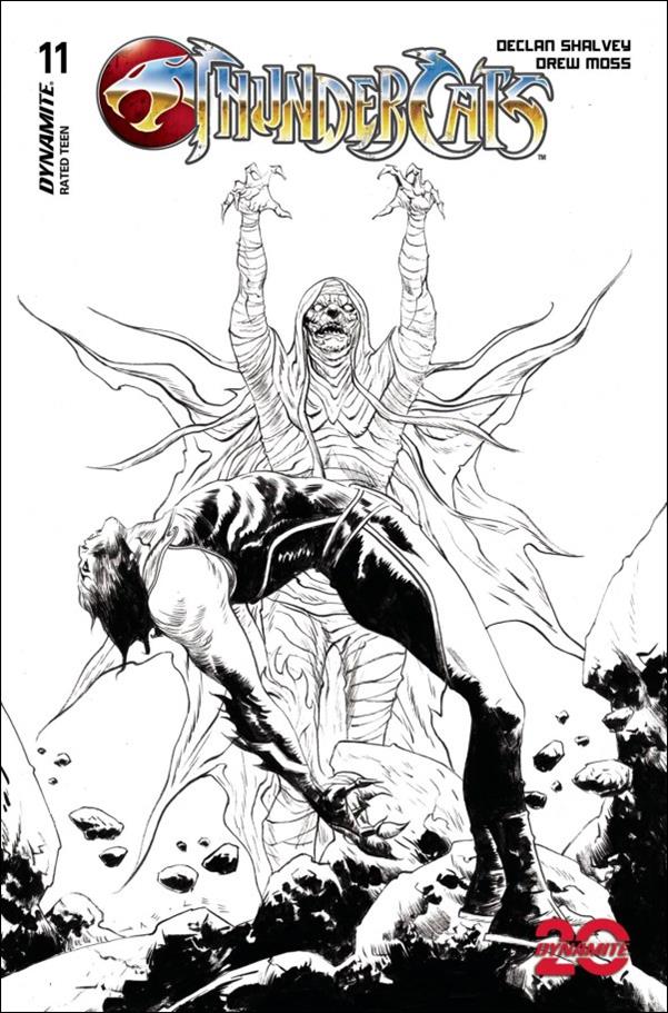 Thundercats (2024) issue 11-U Jae Lee B&W 1:20 Cardstock Cover