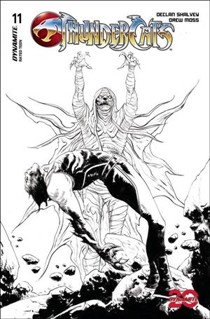 Thundercats (2024) issue 11-U Jae Lee B&W 1:20 Cardstock Cover